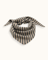 BANDANA PUNTO RAYAS GRIS