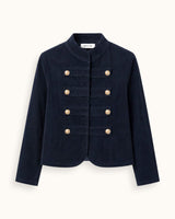 CHAQUETA NAPOLEÓN MICROPANA AZUL