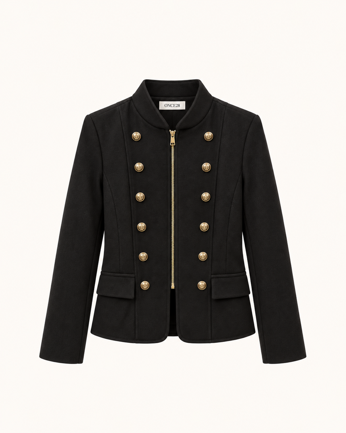 CHAQUETA NAPOLEÓN NEGRA