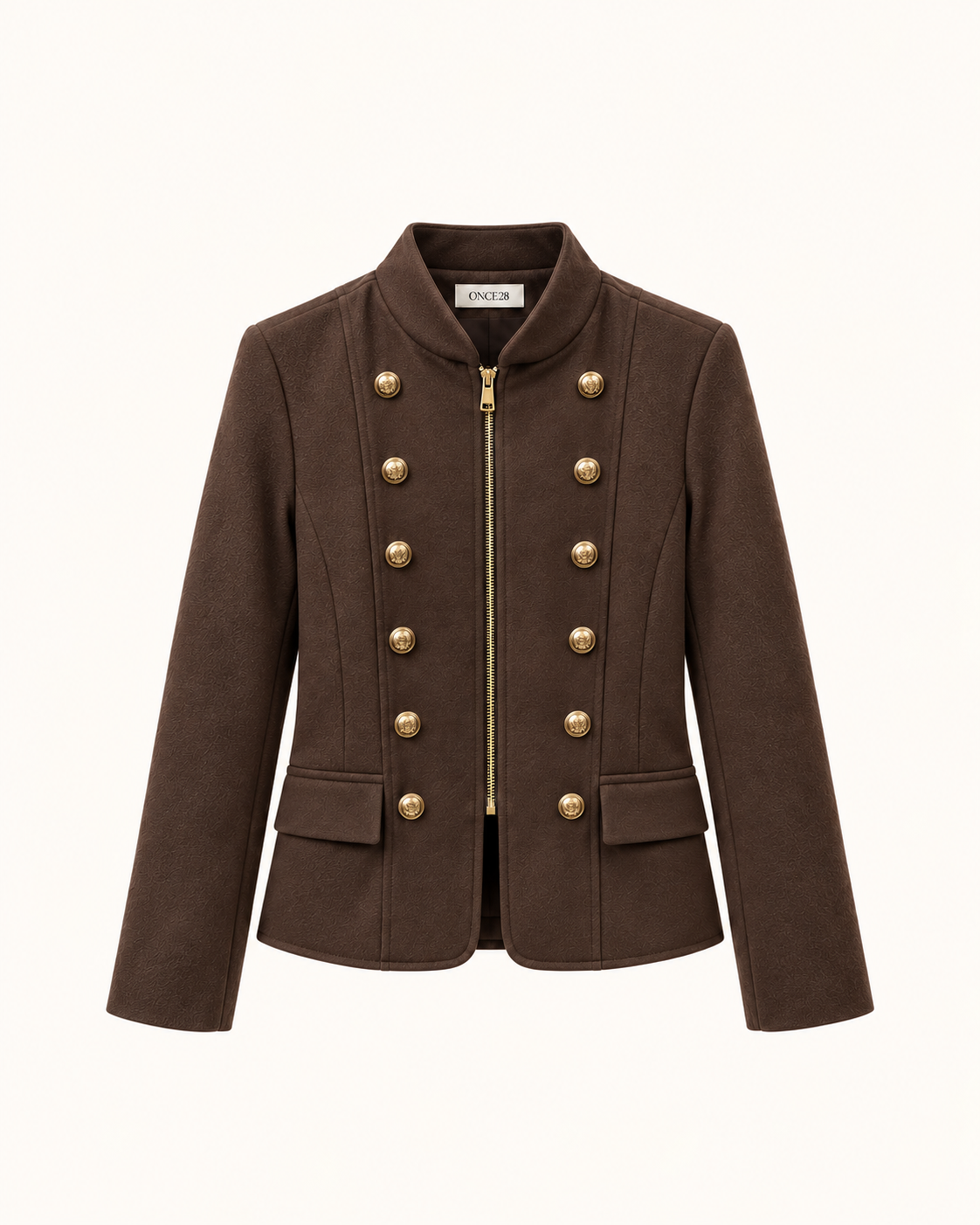 CHAQUETA NAPOLEÓN MARRÓN