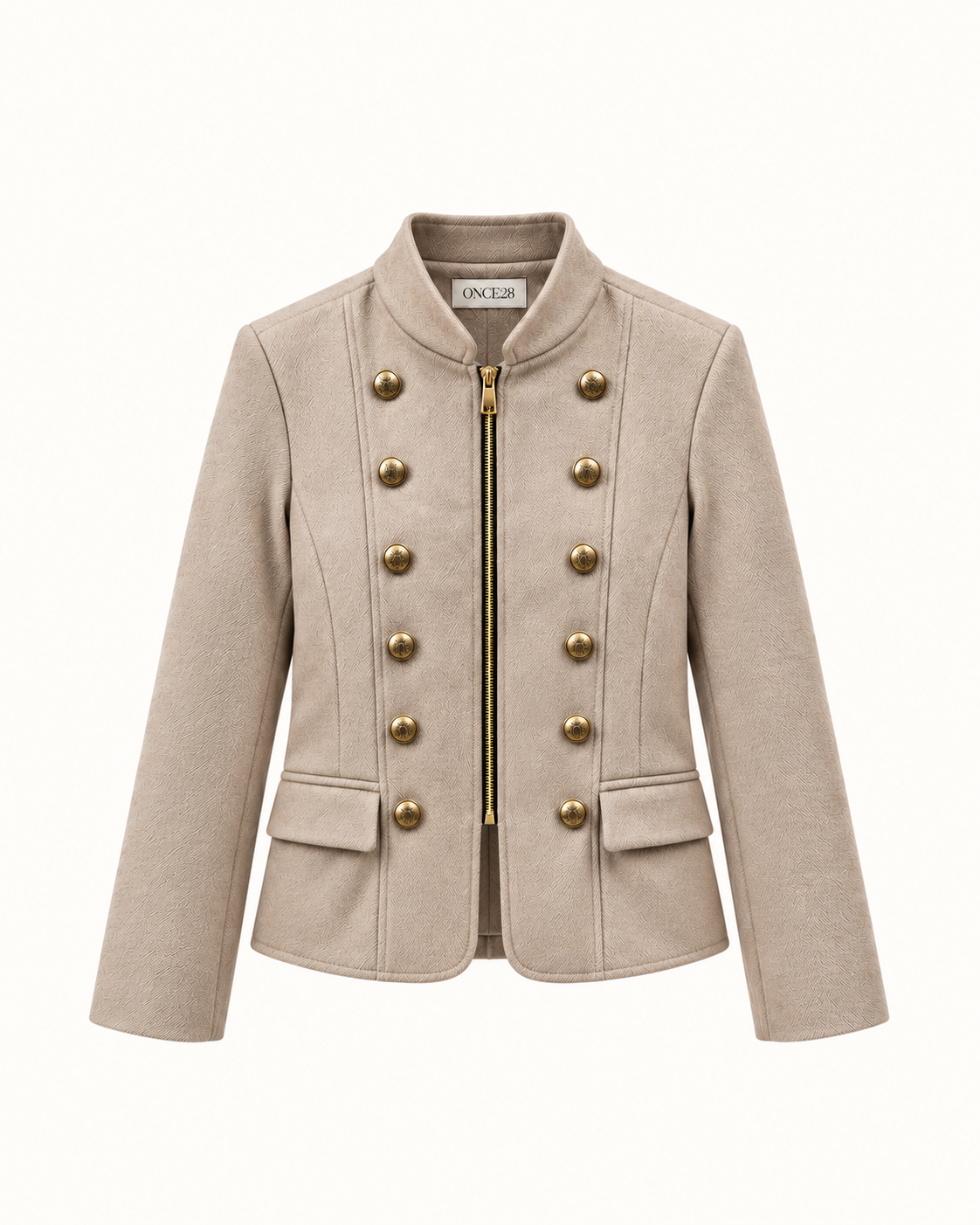 CHAQUETA NAPOLEÓN TAUPE