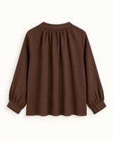 BLUSA MAO MARRÓN