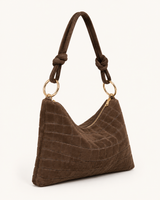 BOLSO HOBO ANTE MARRÓN