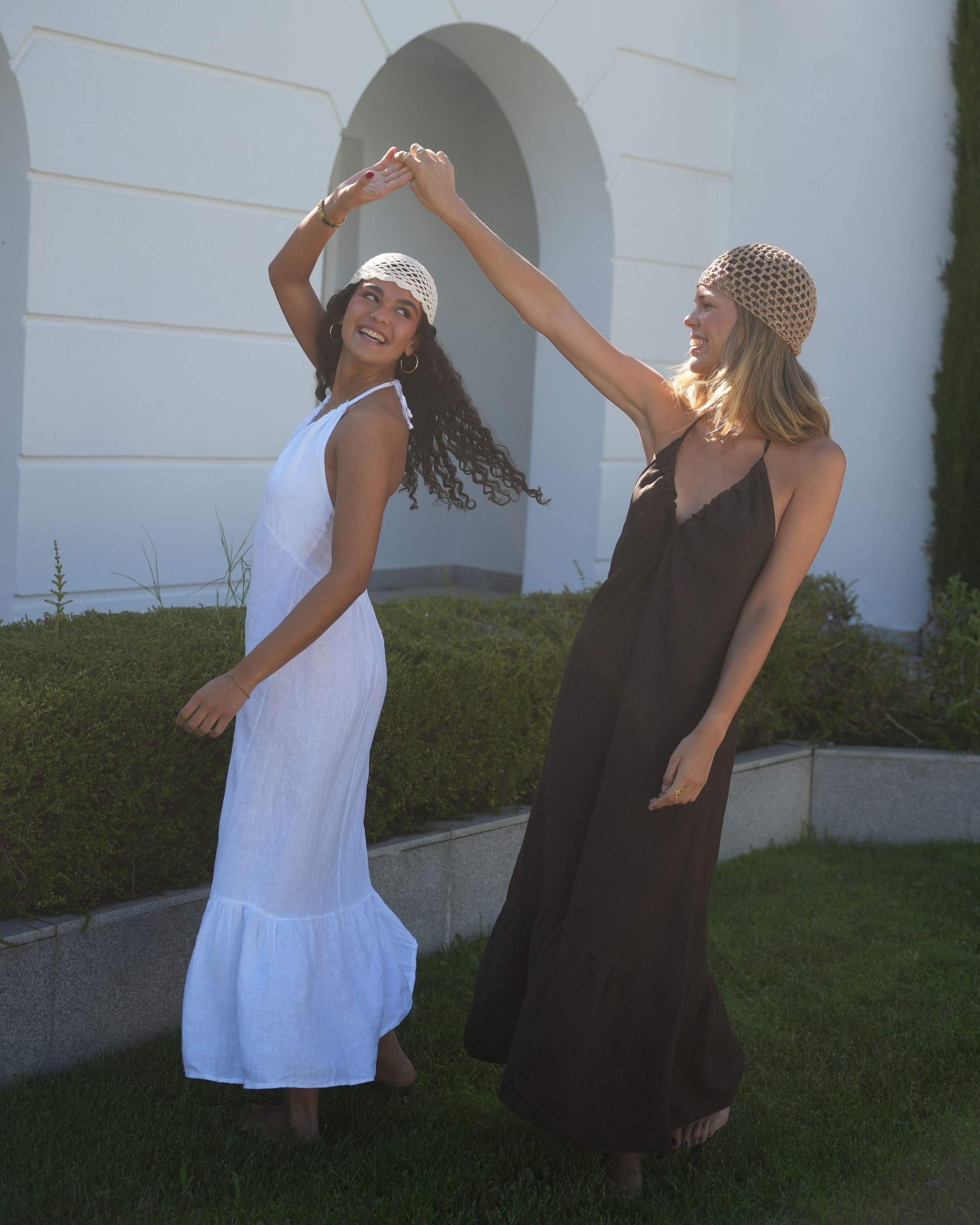 VESTIDO LINO BLANCO - ONCE28