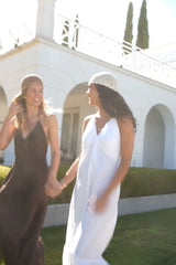 VESTIDO LINO BLANCO - ONCE28
