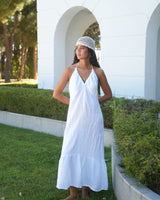 VESTIDO LINO BLANCO - ONCE28