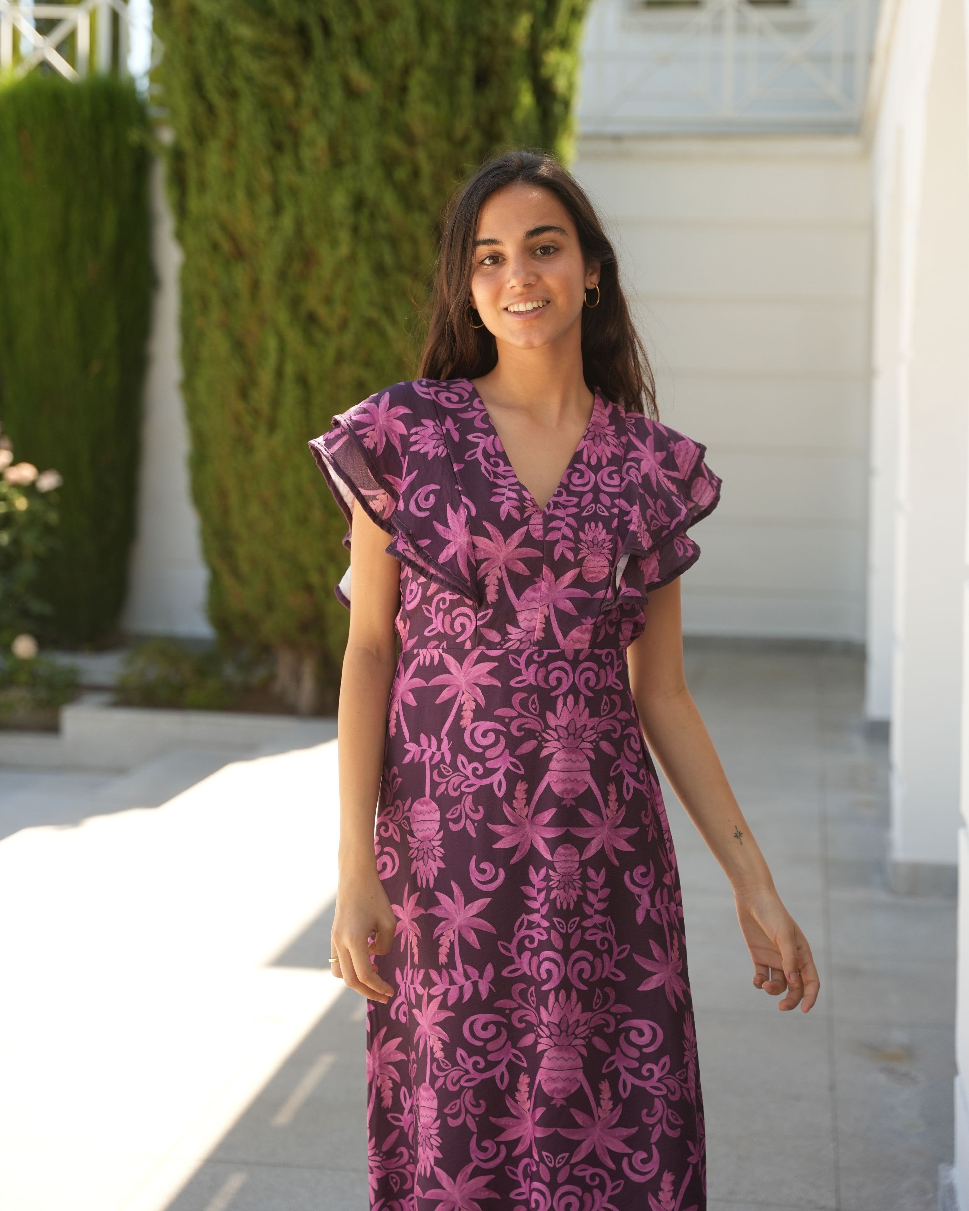 VESTIDO JEREZ BUGANVILLA - ONCE28