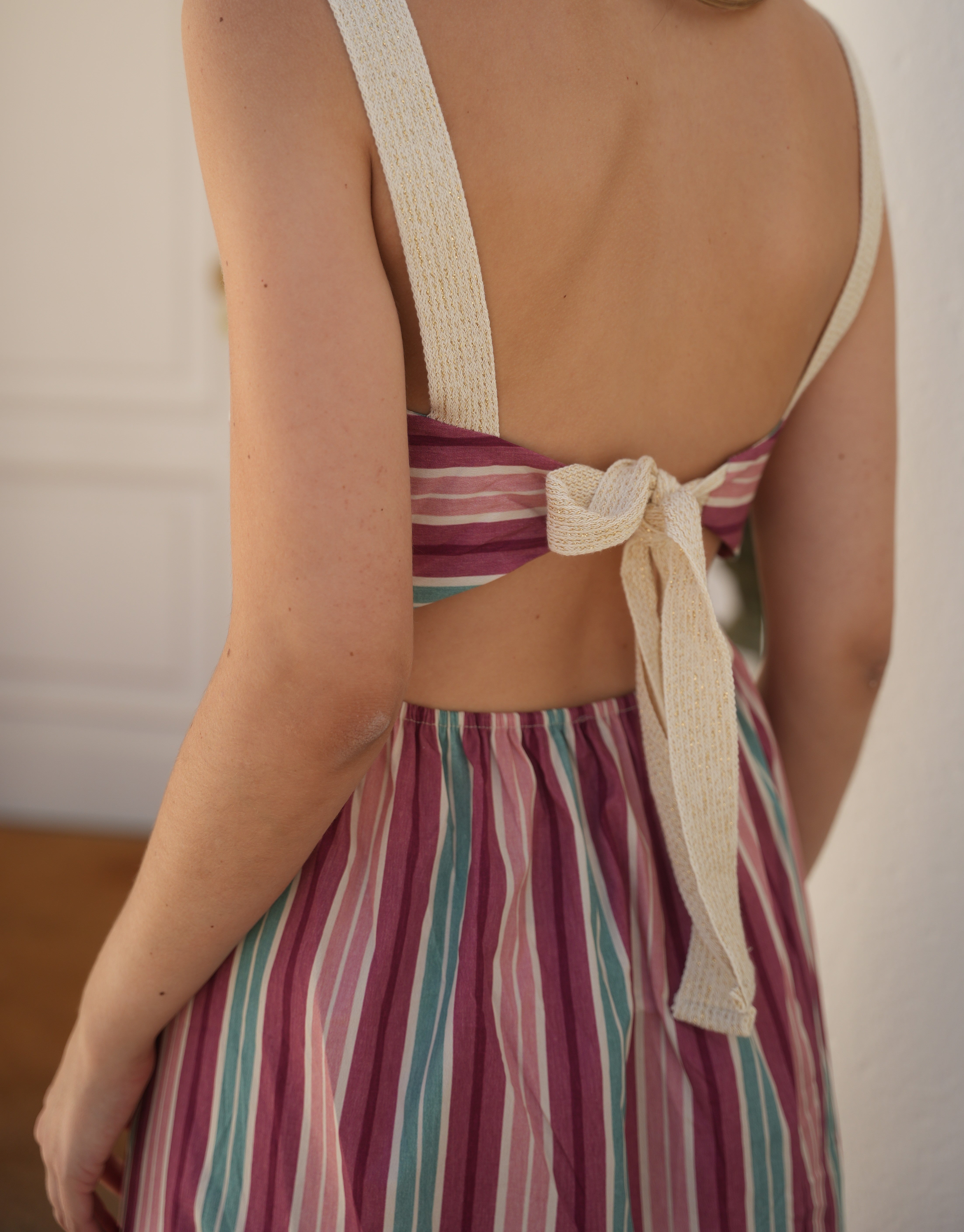 VESTIDO RAYAS COLORES - ONCE28