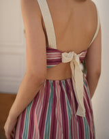 VESTIDO RAYAS COLORES - ONCE28