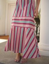 VESTIDO RAYAS COLORES - ONCE28