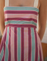VESTIDO RAYAS COLORES - ONCE28