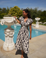 VESTIDO JEREZ BLANCO Y NEGRO - ONCE28