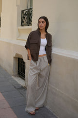 PANTALÓN FLUIDO RAYAS - ONCE28