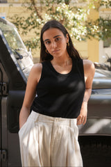 TOP TIRANTES NEGRO - ONCE28