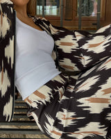 FALDAS ROMBOS NEGRA - ONCE28