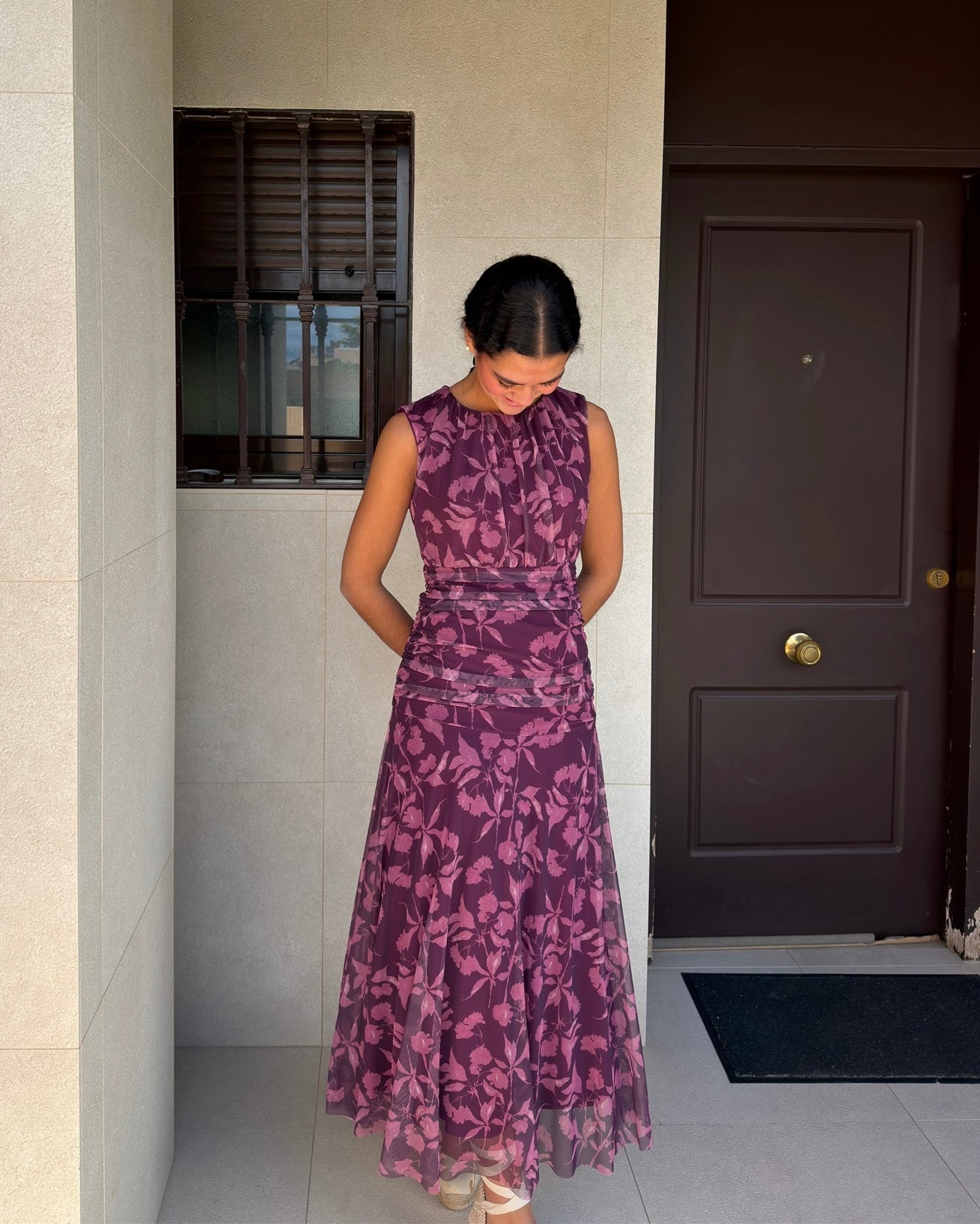 VESTIDO TUL MORADO - ONCE28