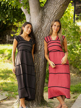 VESTIDO CARLIS MARRÓN