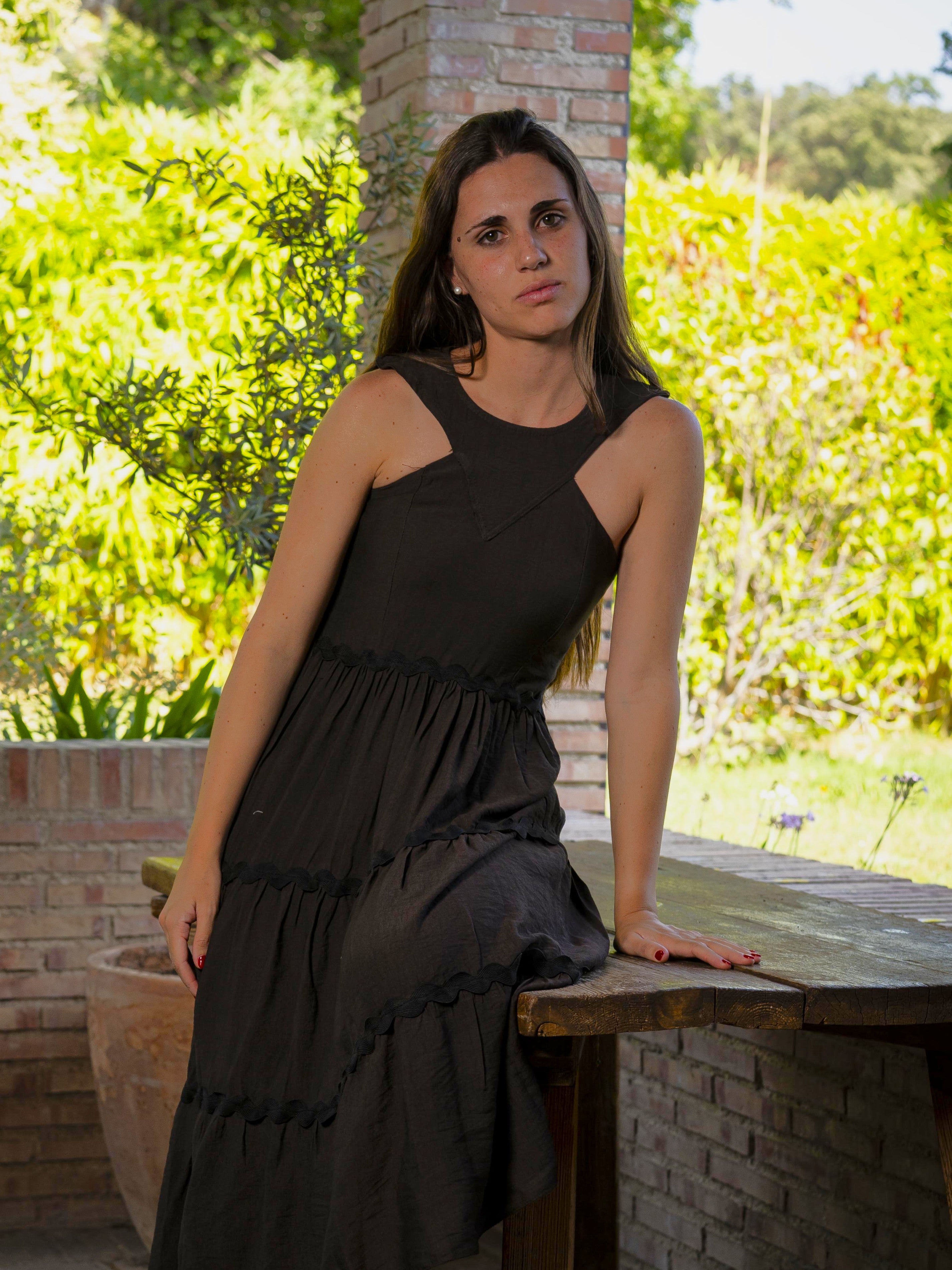 VESTIDO NICE MARRÓN