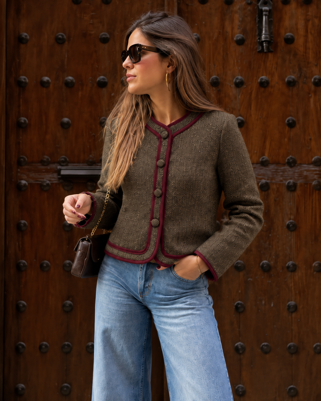 CHAQUETA AUSTRIACA MARRÓN