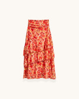 FALDA ESTAMPADA VOLANTES- ONCE28