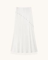 FALDA TACHAS BLANCA  - ONCE28