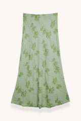 FALDA BORDADA VERDE  - ONCE28