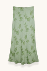 FALDA BORDADA VERDE  - ONCE28