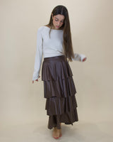 FALDA VOLANTES EFECTO PIEL - ONCE28