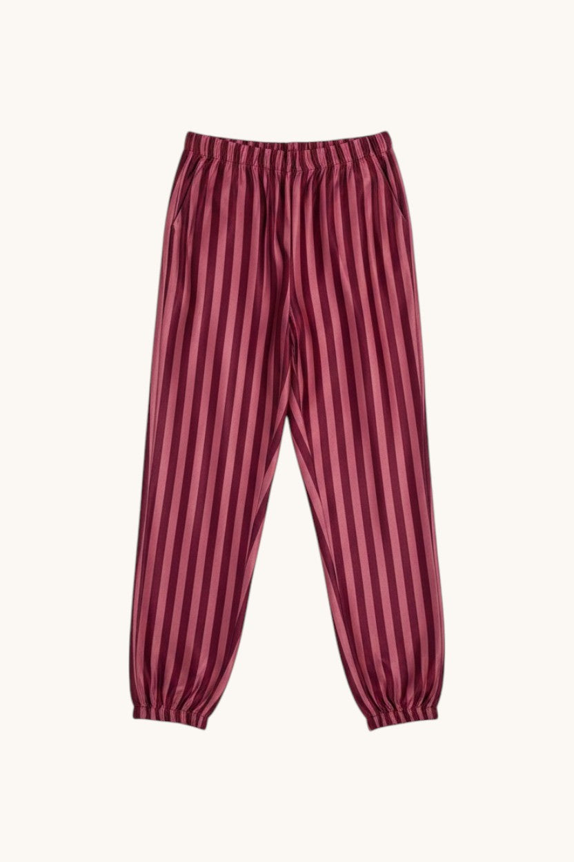 PANTALÓN RAYAS ROSA  - ONCE28