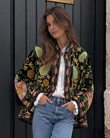 CHAQUETA INDIA VERDE