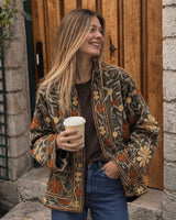 CHAQUETA INDIA MARRÓN