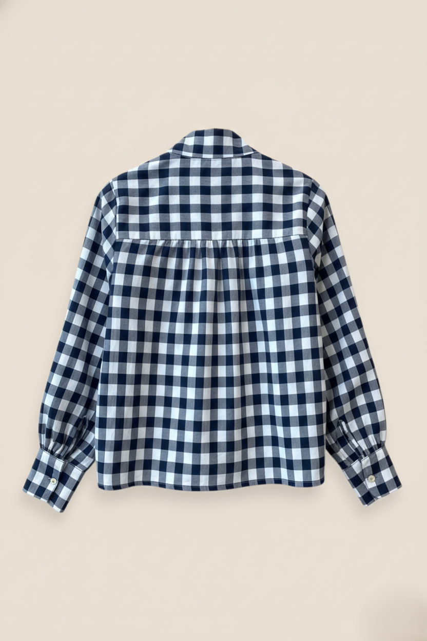 BLUSA VICHY LAZO - ONCE28