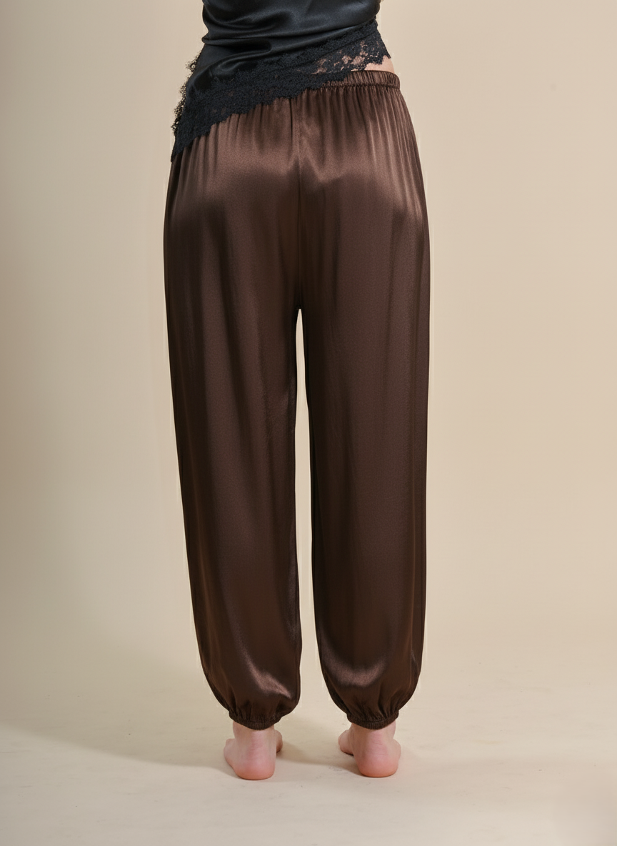 PANTALÓN BOMBACHO MARRÓN