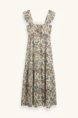 VESTIDO ESTAMPADO FONDO BLANCO - ONCE28