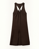 VESTIDO TACHAS MARRÓN- ONCE28