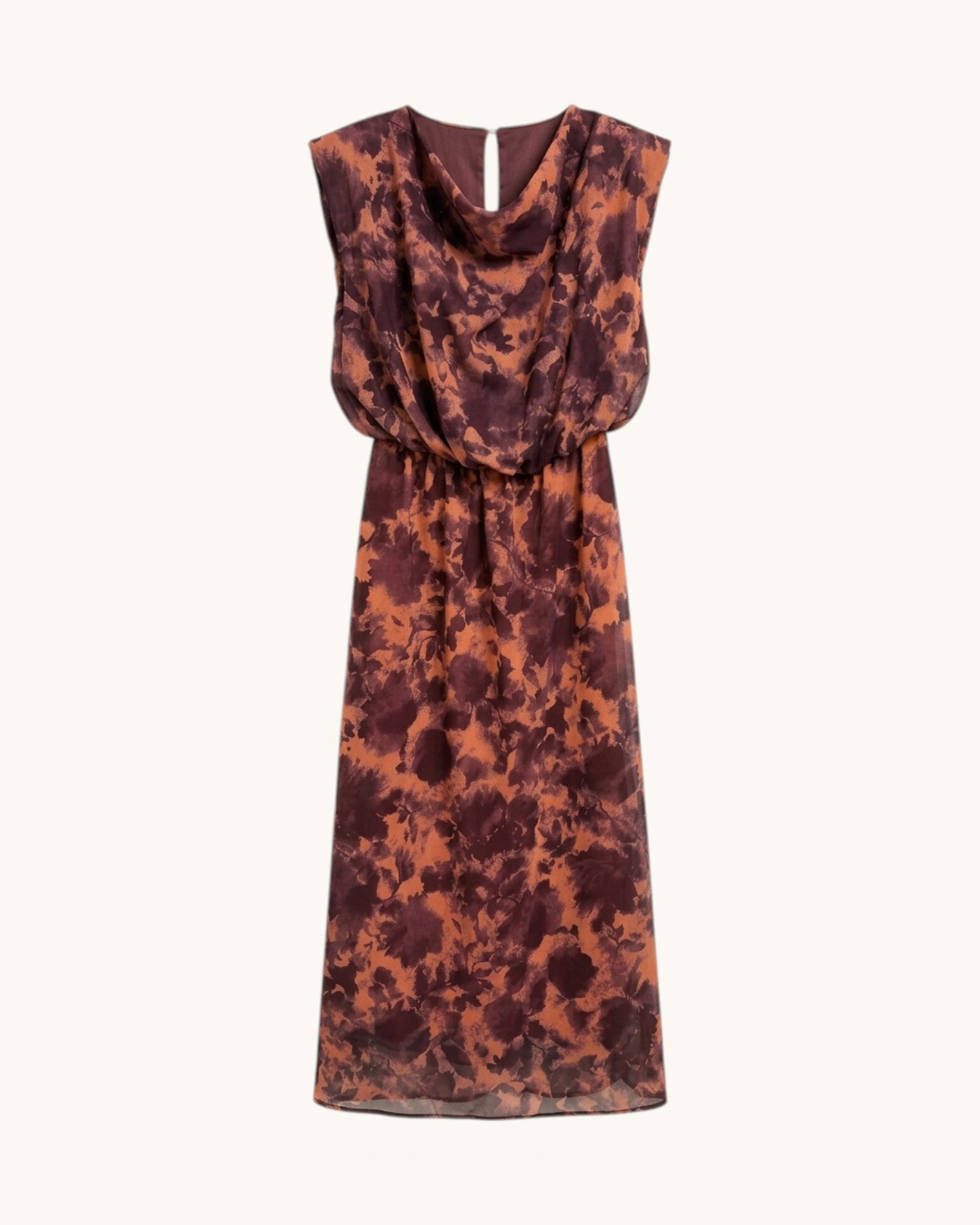 VESTIDO FLORES HOMBRERAS - ONCE28