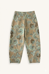 PANTALÓN GLOBO FLORES - ONCE28