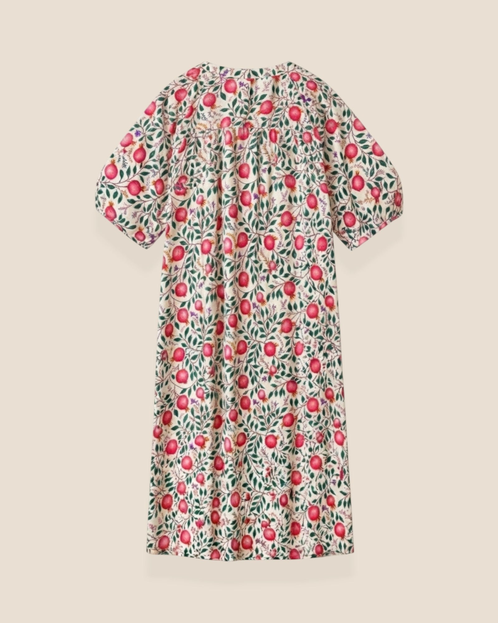 VESTIDO ESTAMPADO GRANADAS - ONCE28