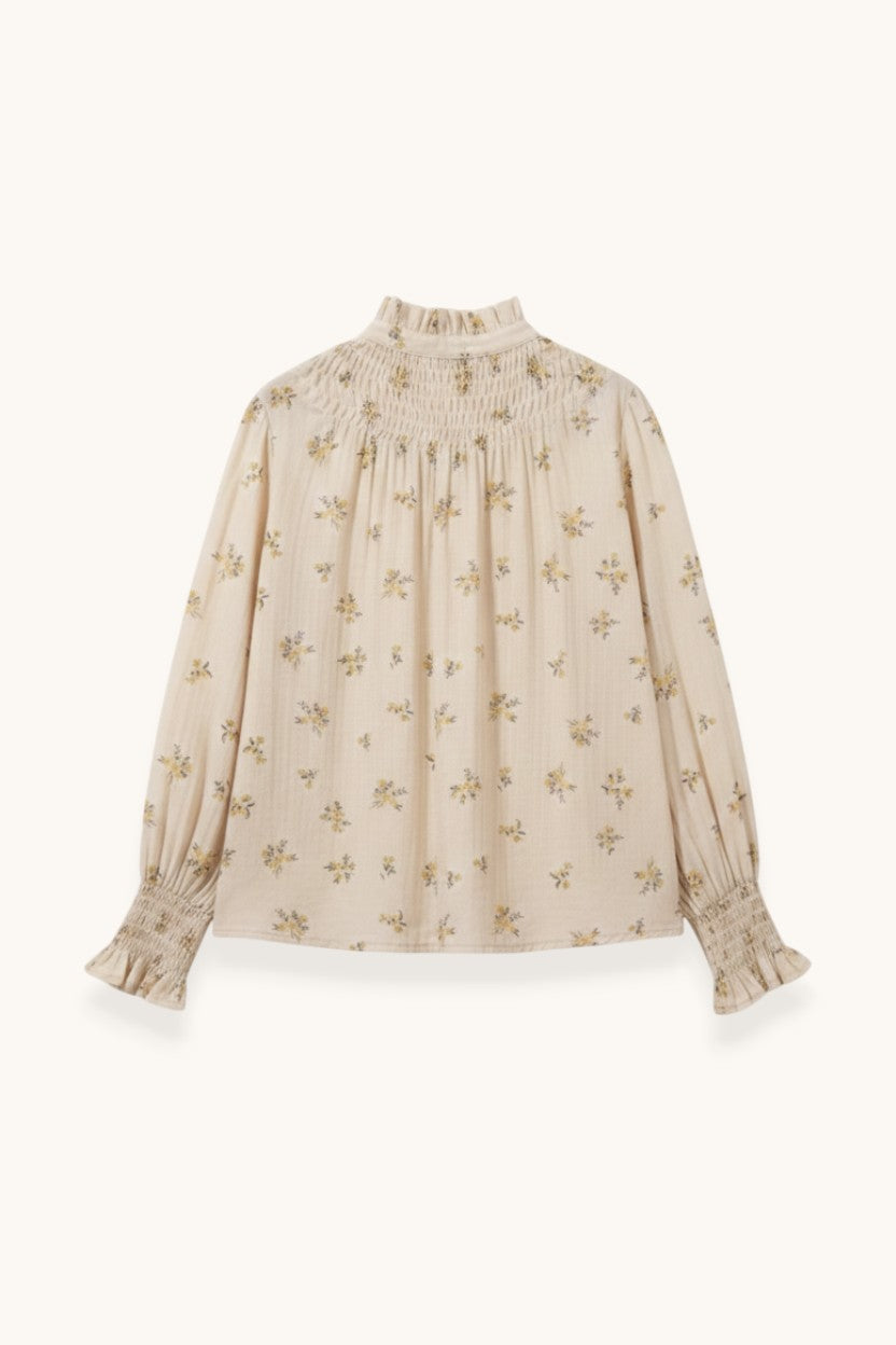 BLUSA FLORES AMARILLAS - ONCE28