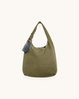 BOLSO BORLA VERDE- ONCE28