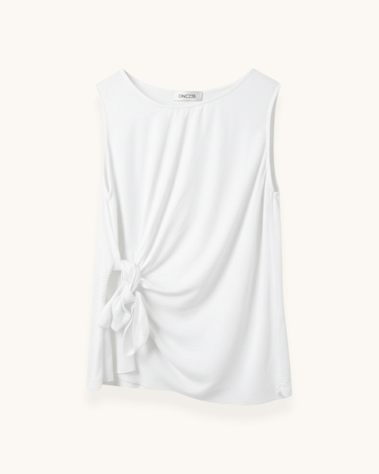 TOP NUDO LATERAL BLANCO- ONCE28