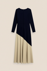 VESTIDO DUO AZUL MARINO - ONCE28