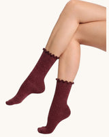 CALCETINES BRILLI GRANATE