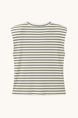 TOP CON HOMBRERAS RAYA VERDE- ONCE28