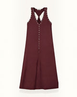 VESTIDO TACHAS ROSA- ONCE28
