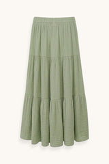 FALDA VOLANTES VERDE - ONCE28