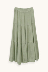 FALDA VOLANTES VERDE - ONCE28