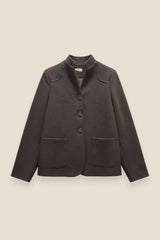 CHAQUETA PAÑO MARRÓN - ONCE28