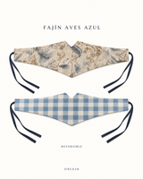 FAJÍN AVES AZUL