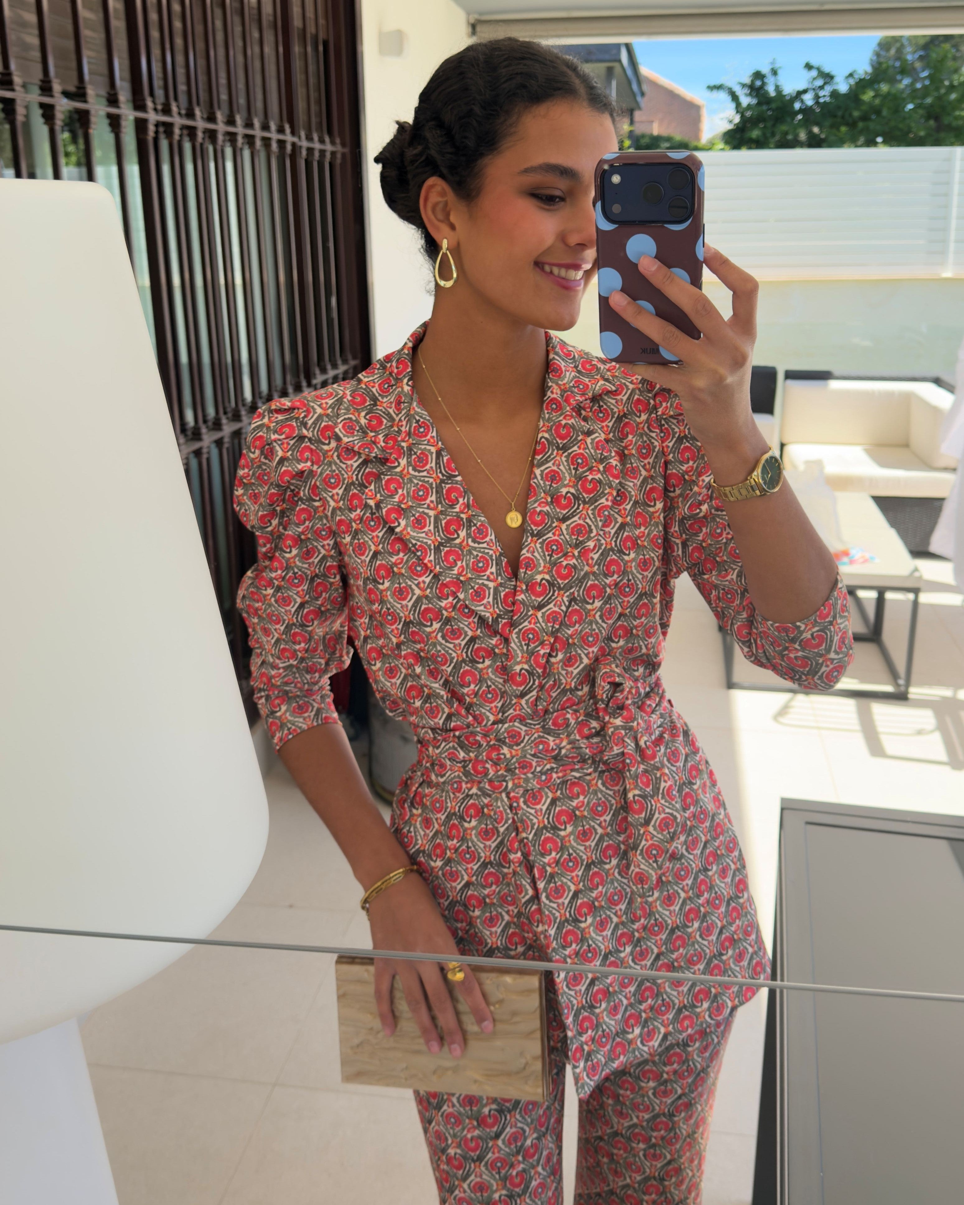CONJUNTO ANTHURIA ROJO - ONCE28